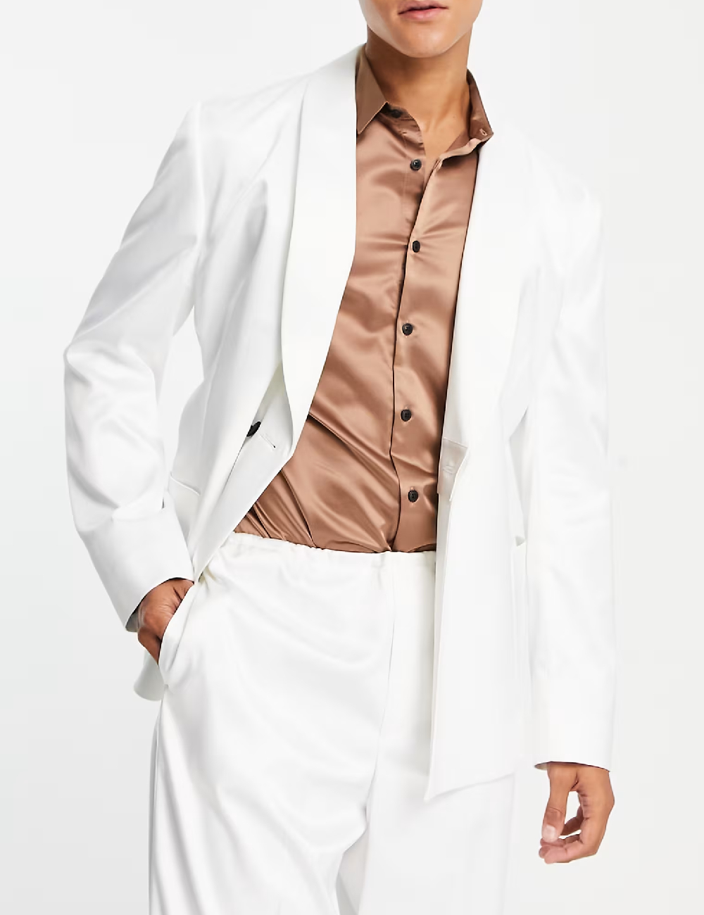 Sacou ASOS, alb