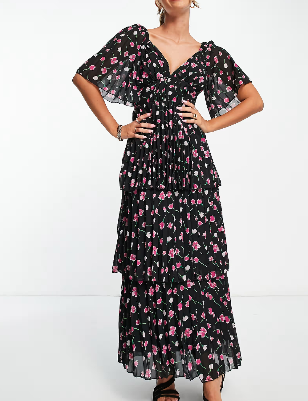 Rochie lunga ASOS, negru