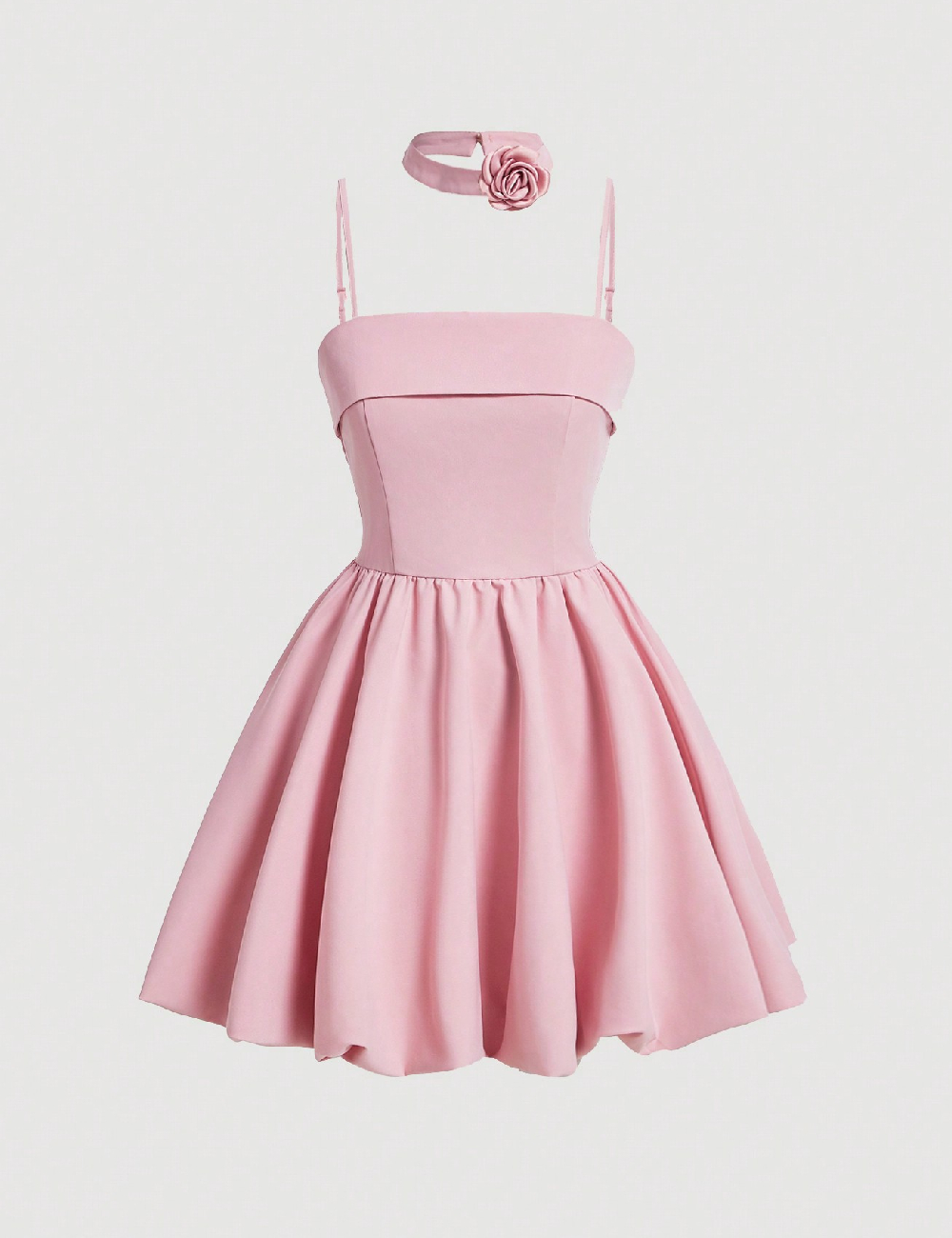 Rochie scurta SHEIN, roz