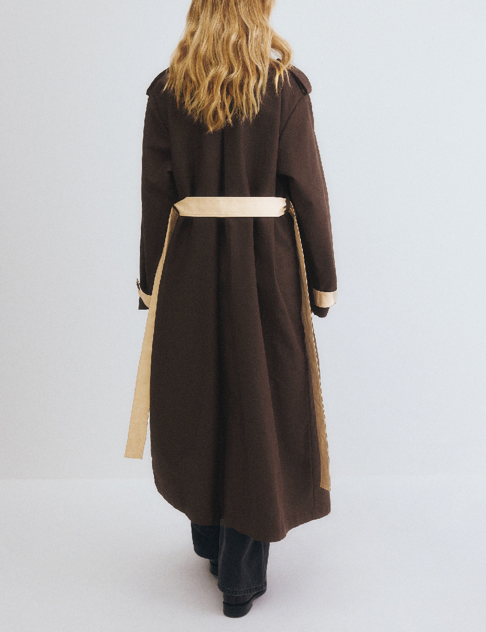 Trench Reserved, maro inchis - 1 | YEO