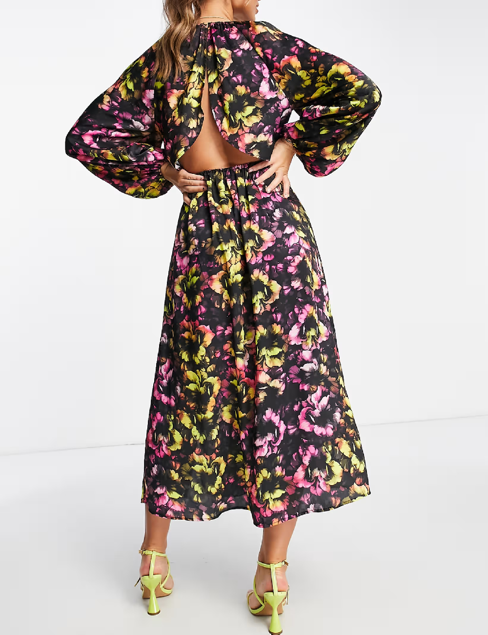 Rochie medie Top Shop, floral print - 1 | YEO