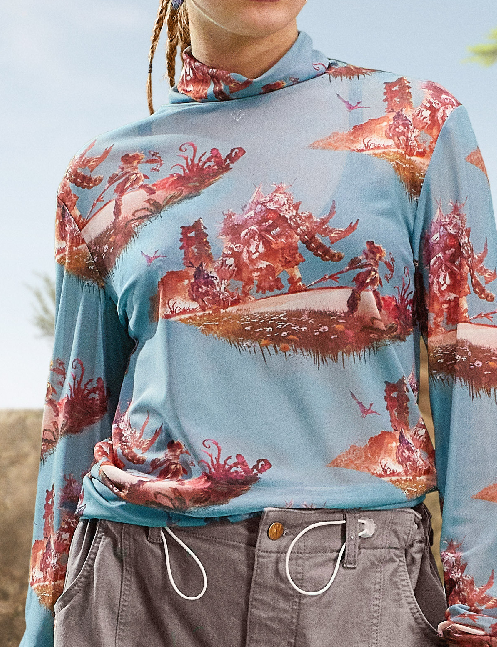 Bluza ASOS, albastru
