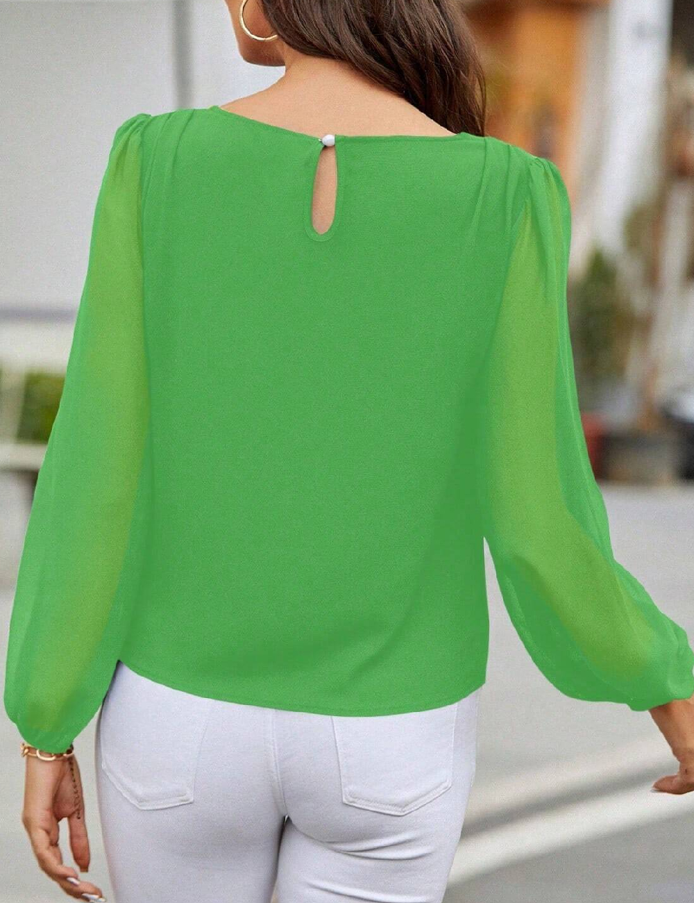 Bluza SHEIN, verde - 1 | YEO