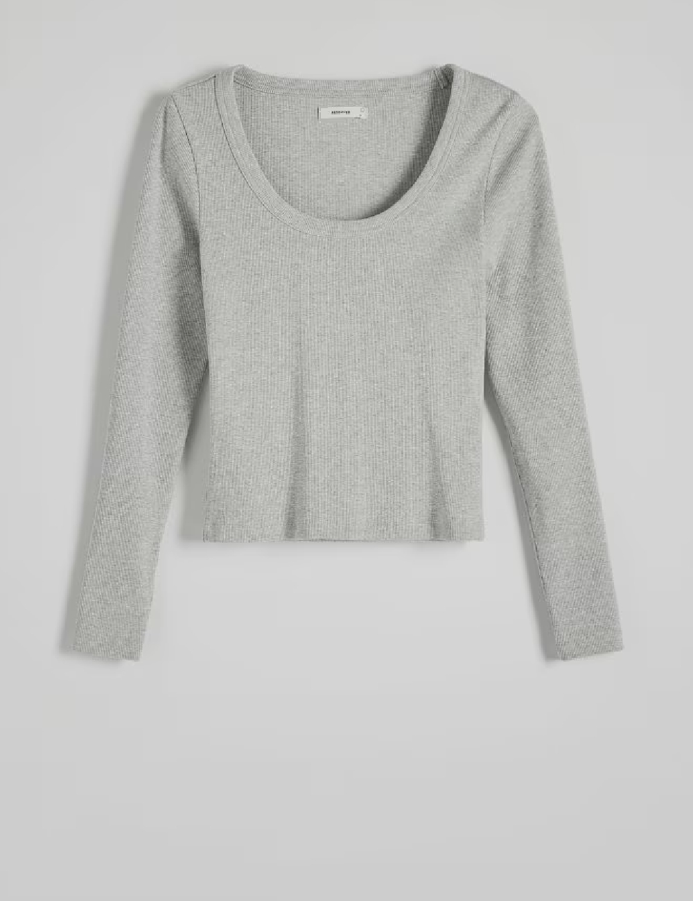 Bluza Reserved, gri deschis - 1 | YEO