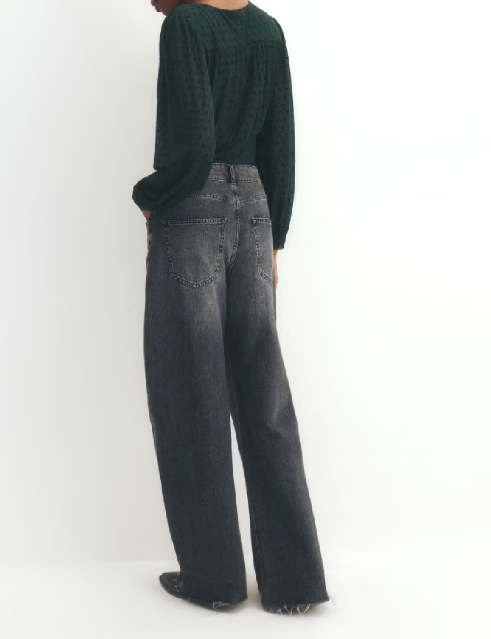 Bluza Reserved, verde inchis - 1 | YEO