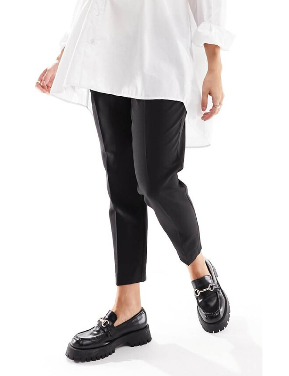 Pantaloni Asos Maternity, negru - 1 | YEO