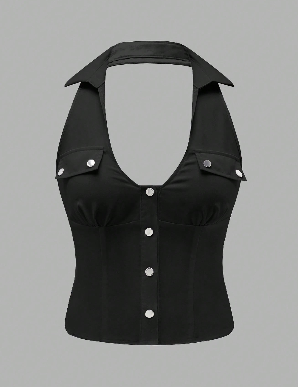 Top SHEIN, negru