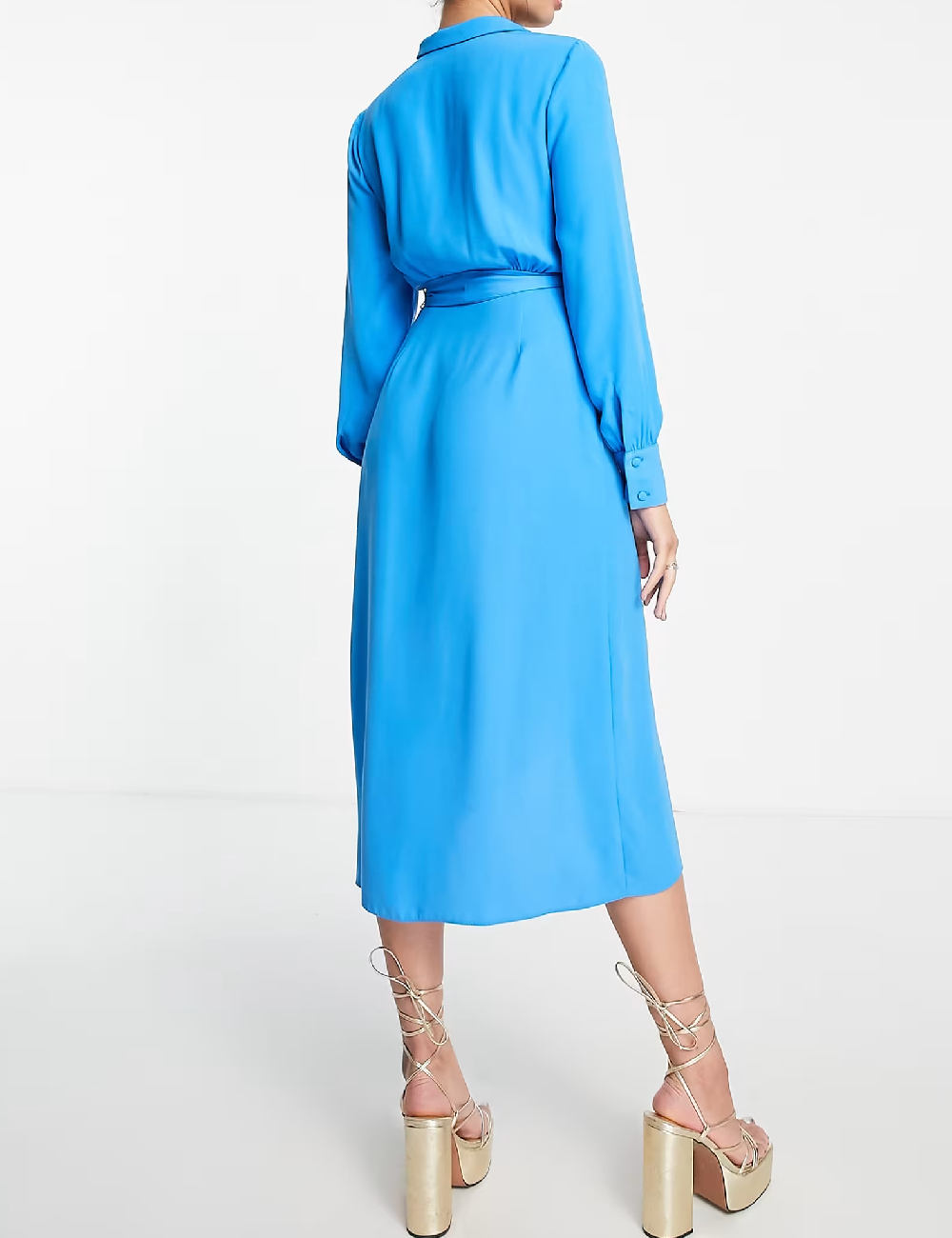 Rochie medie ASOS, albastru - 1 | YEO