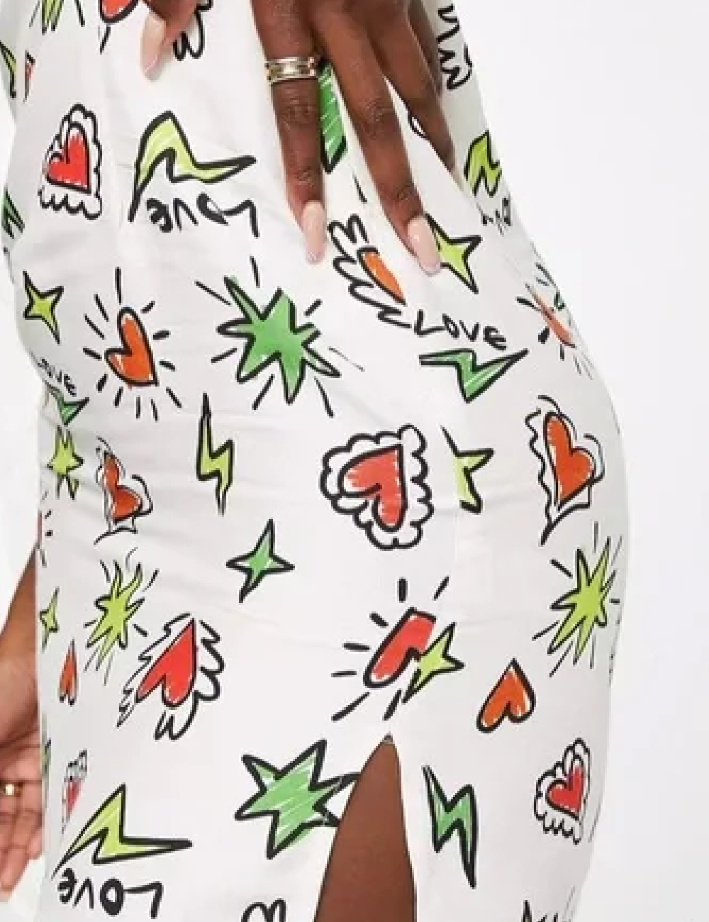 Rochie scurta ASOS, roz - 1 | YEO