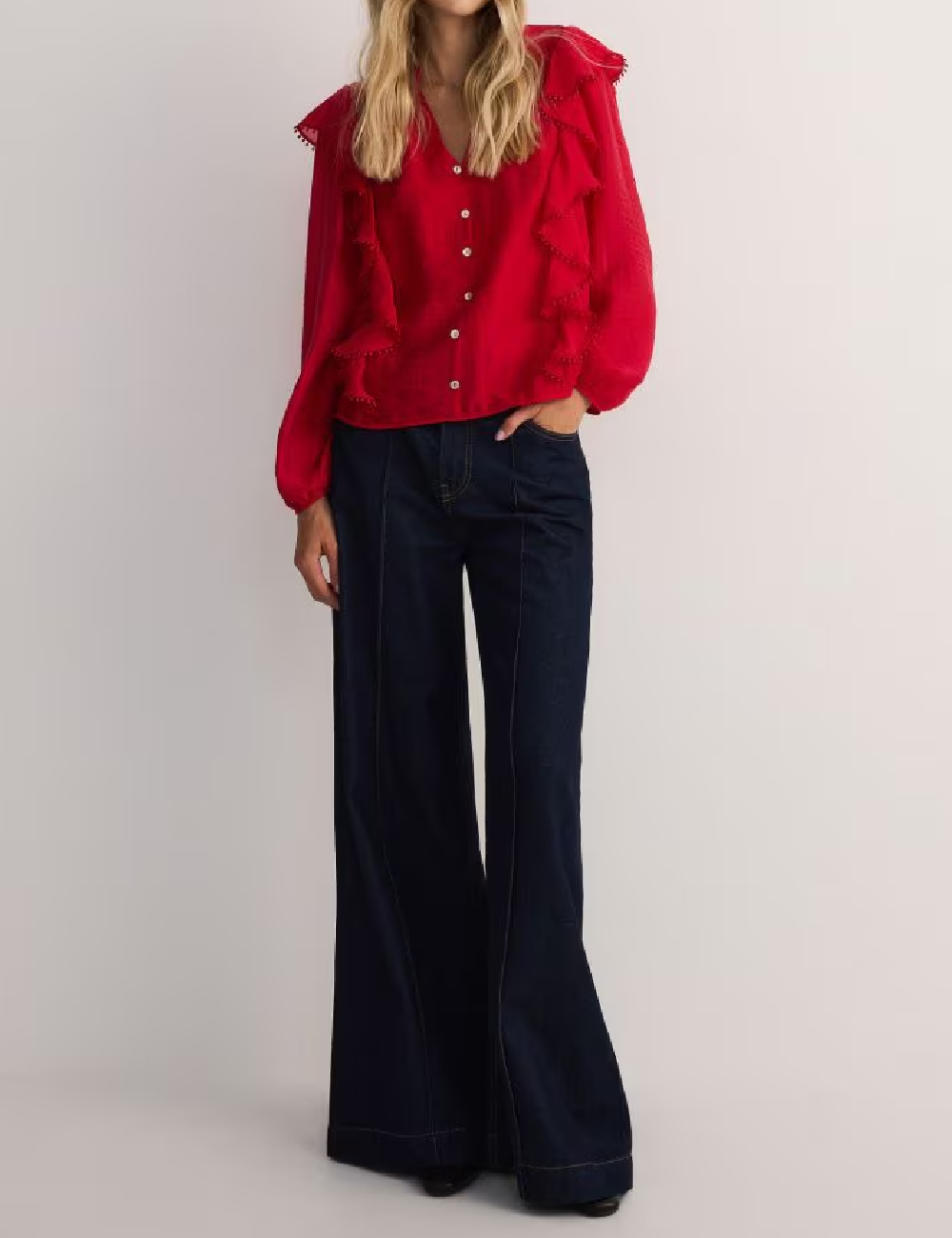 Bluza Reserved, rosu