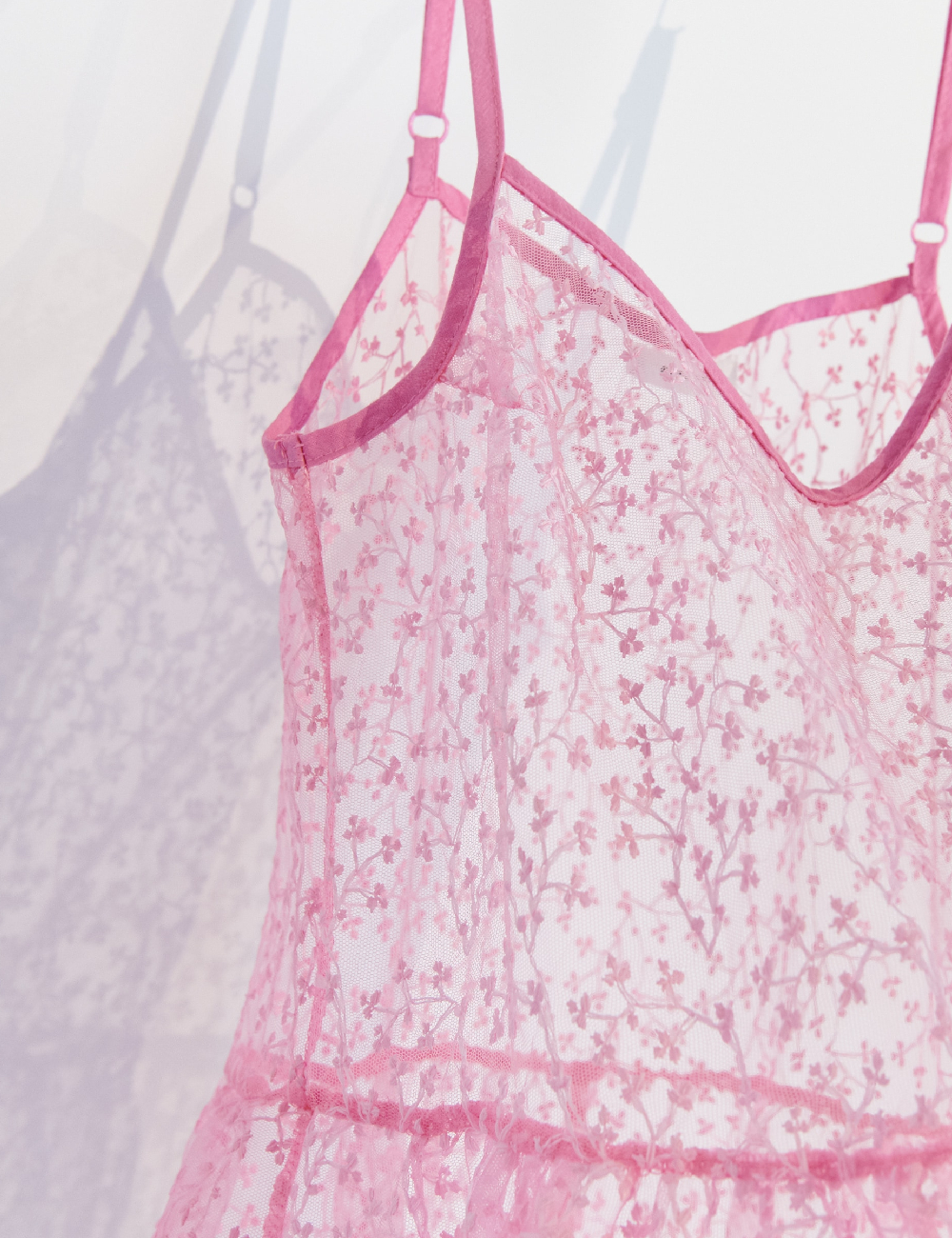 Rochie scurta Reserved, roz - 1 | YEO