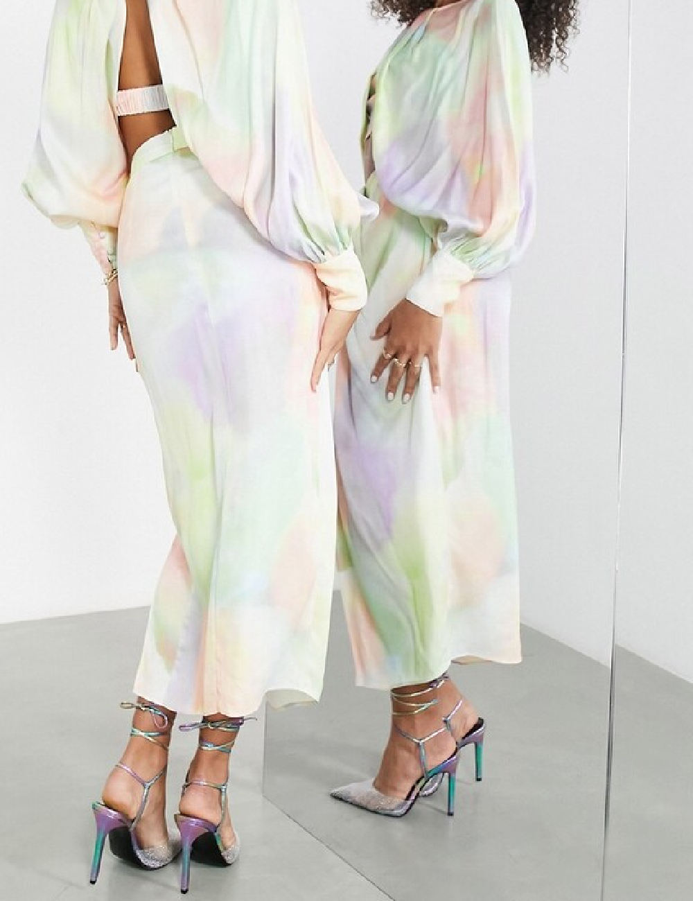 Fusta ASOS, mix culori - 1 | YEO