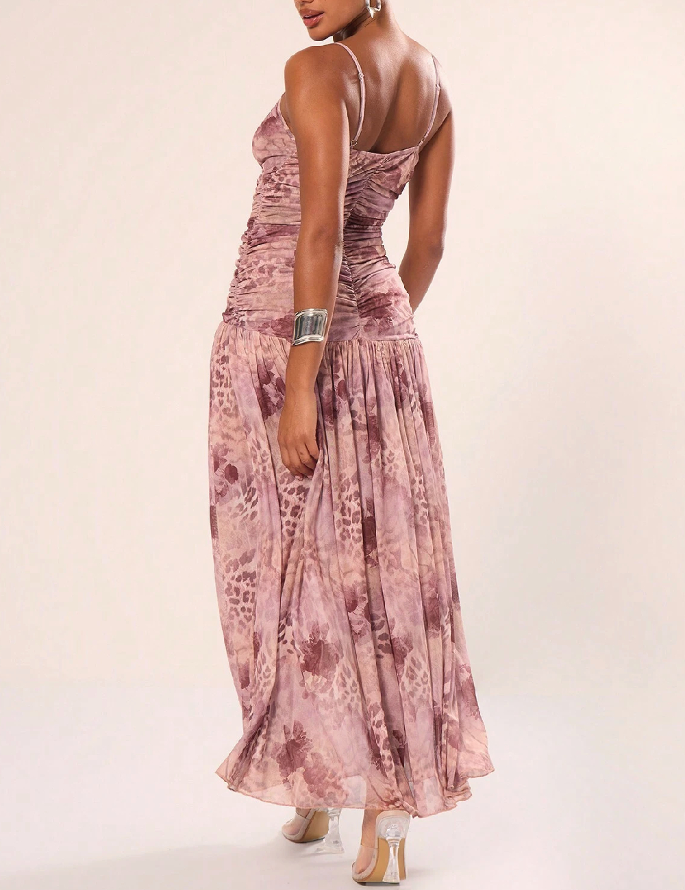 Rochie lunga SHEIN, roz - 1 | YEO