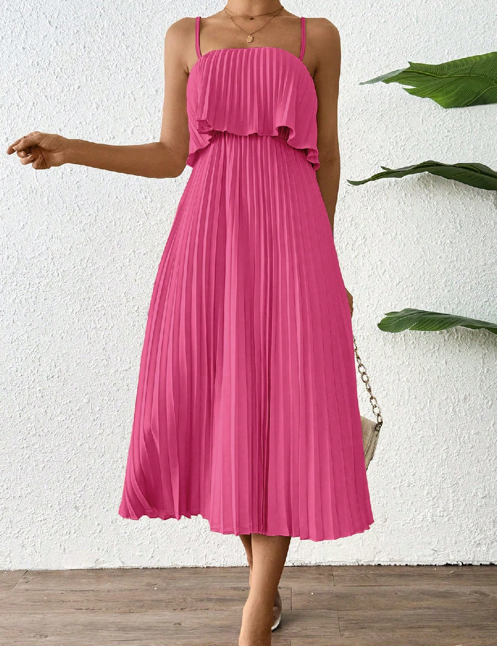 Rochie medie SHEIN, roz