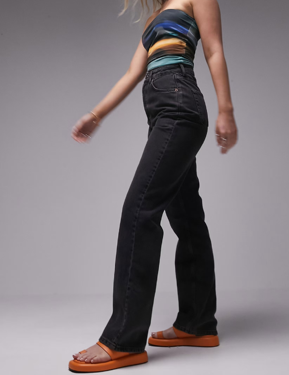 Blugi Top Shop, negru - 1 | YEO