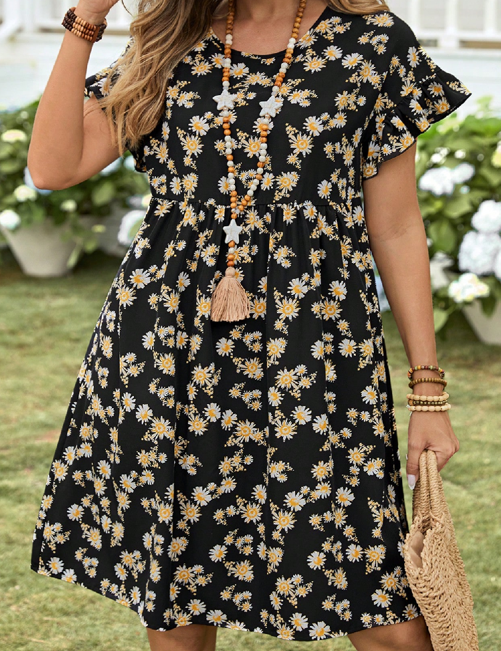 Rochie scurta Emery Rose, negru