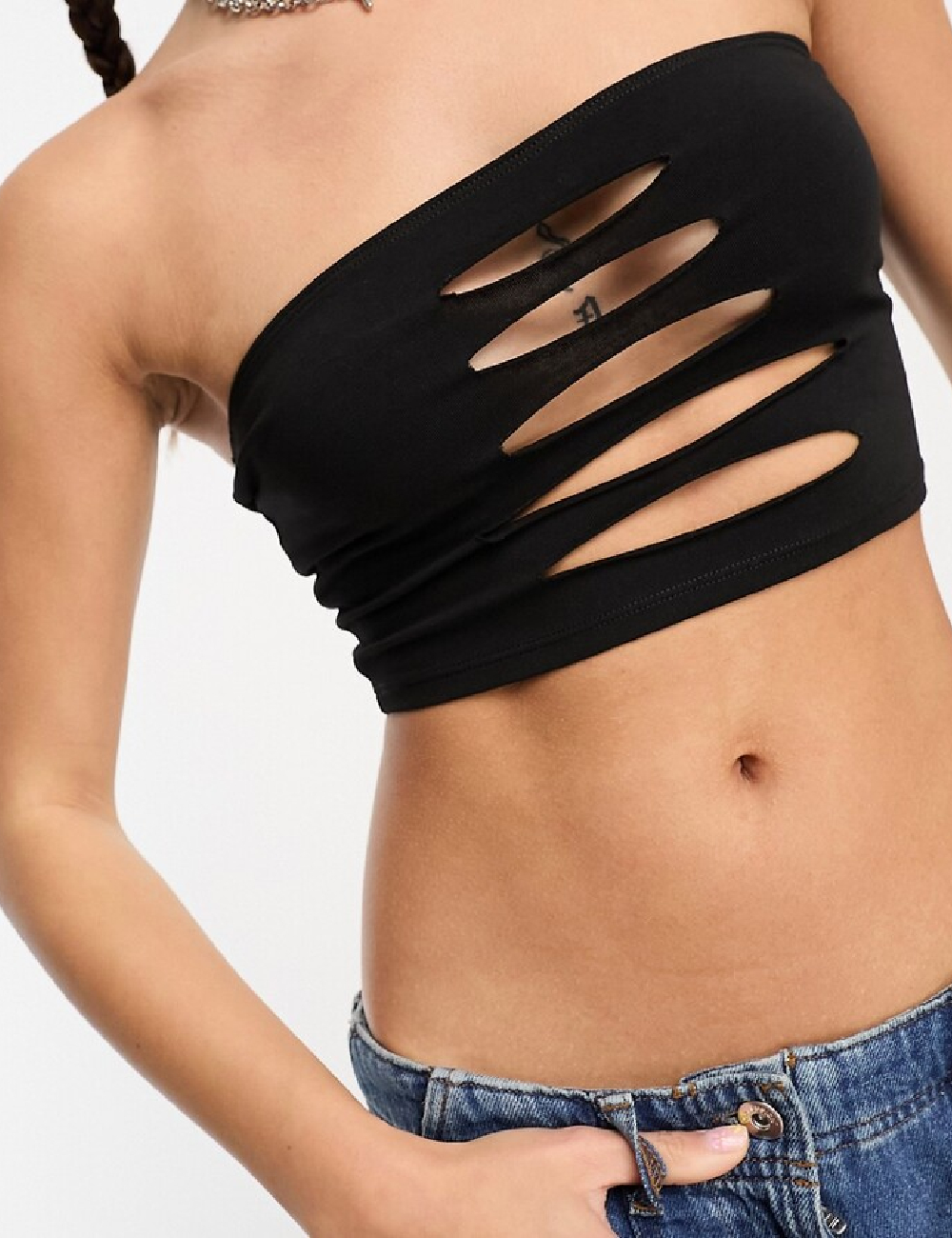 Top ASOS, negru - 1 | YEO