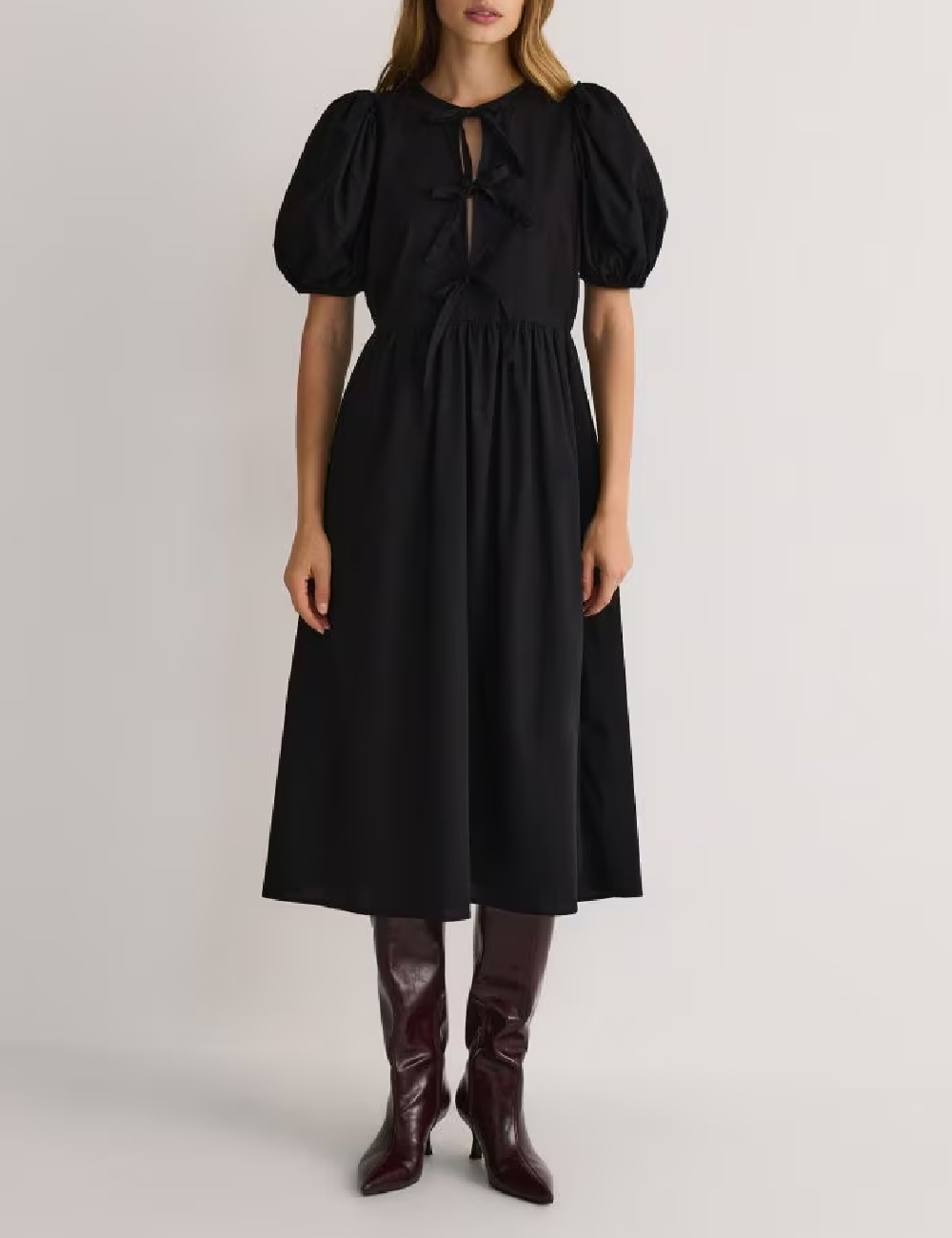 Rochie medie Reserved, negru