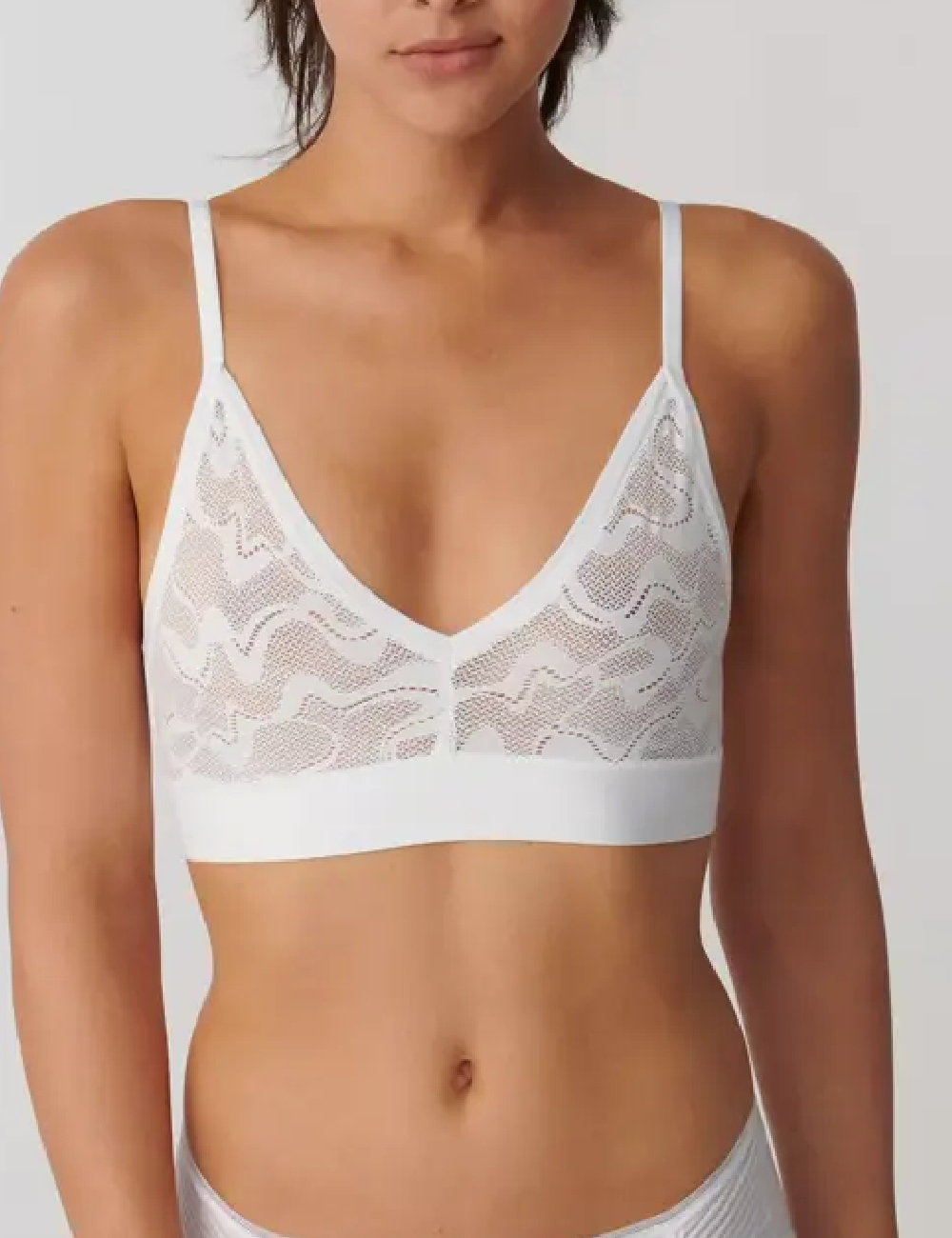 Bustiera Sloggi by Triumph, alb