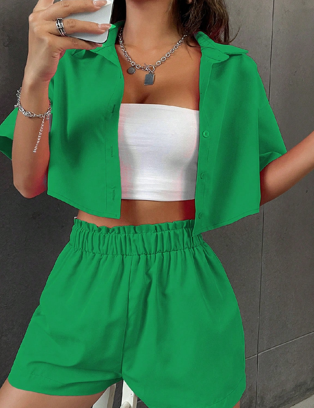 Compleu SHEIN, verde