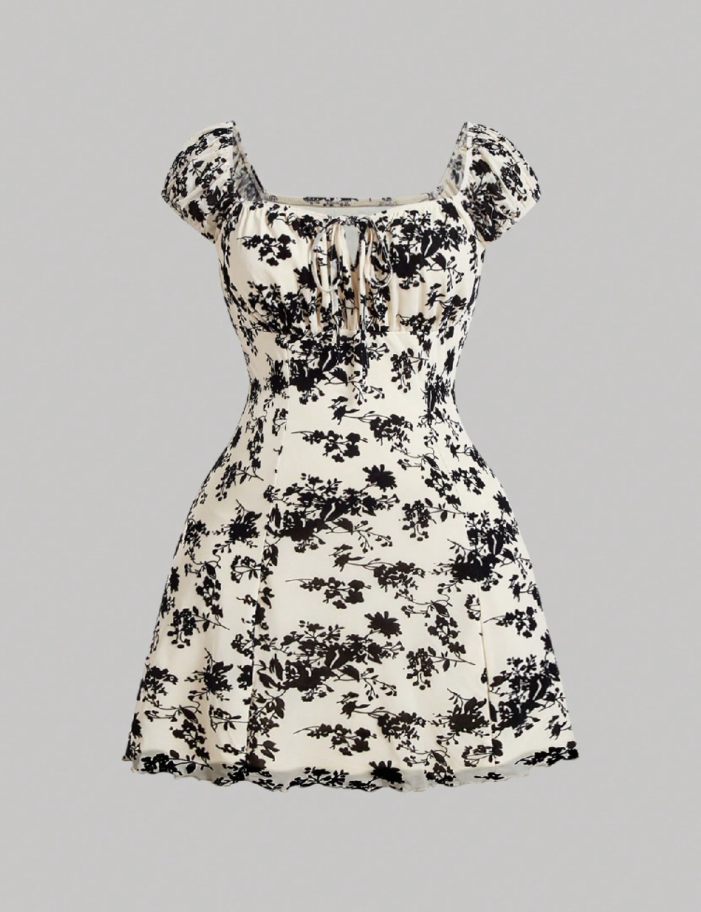 Rochie scurta SHEIN CURVE, crem