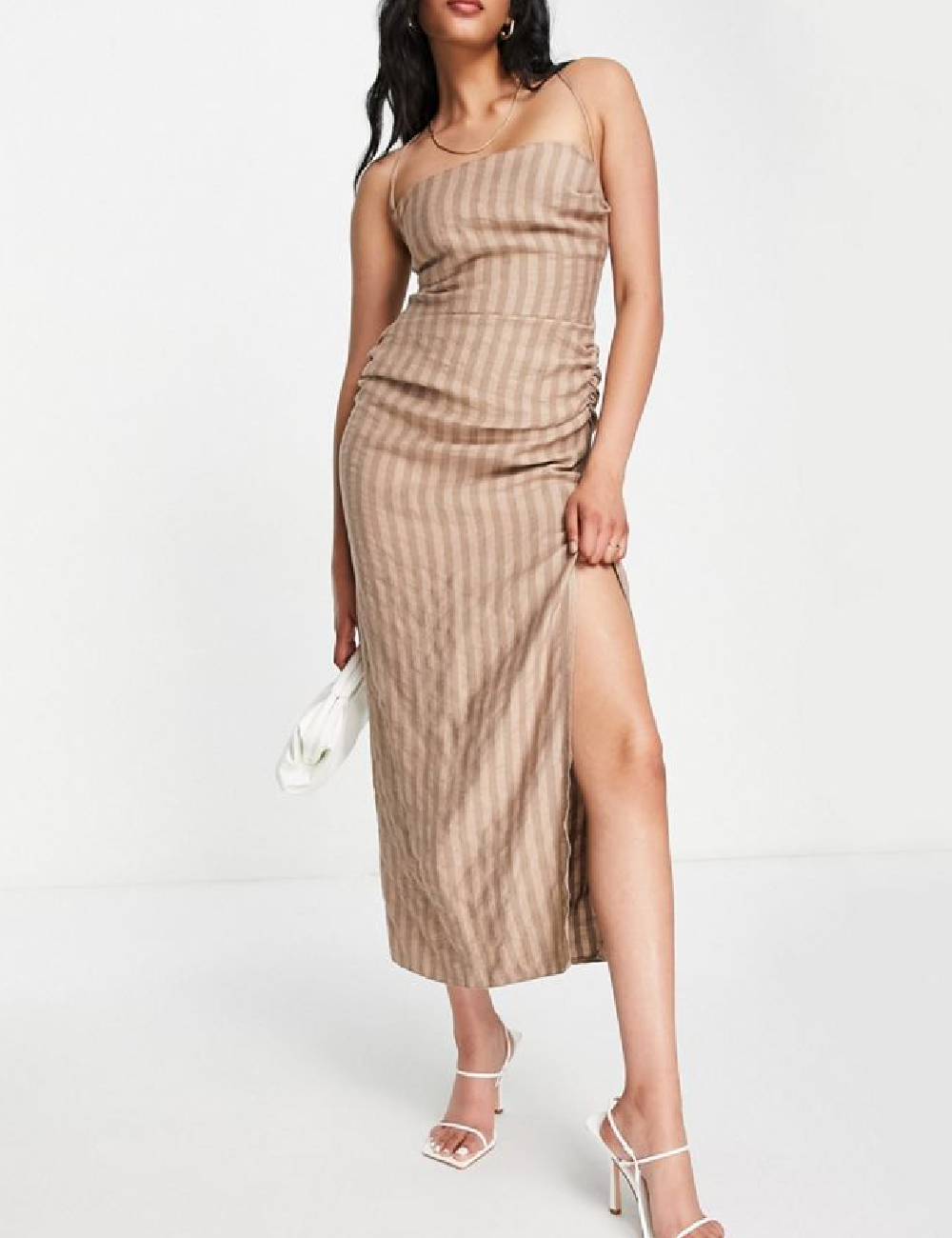 Rochie lunga ASOS, maro - 1 | YEO