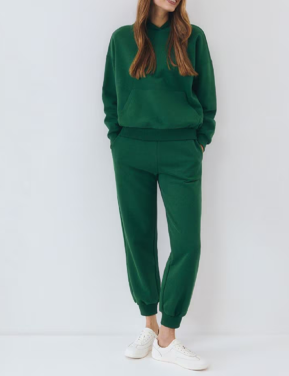 Hanorac Oversize Reserved, verde - 1 | YEO