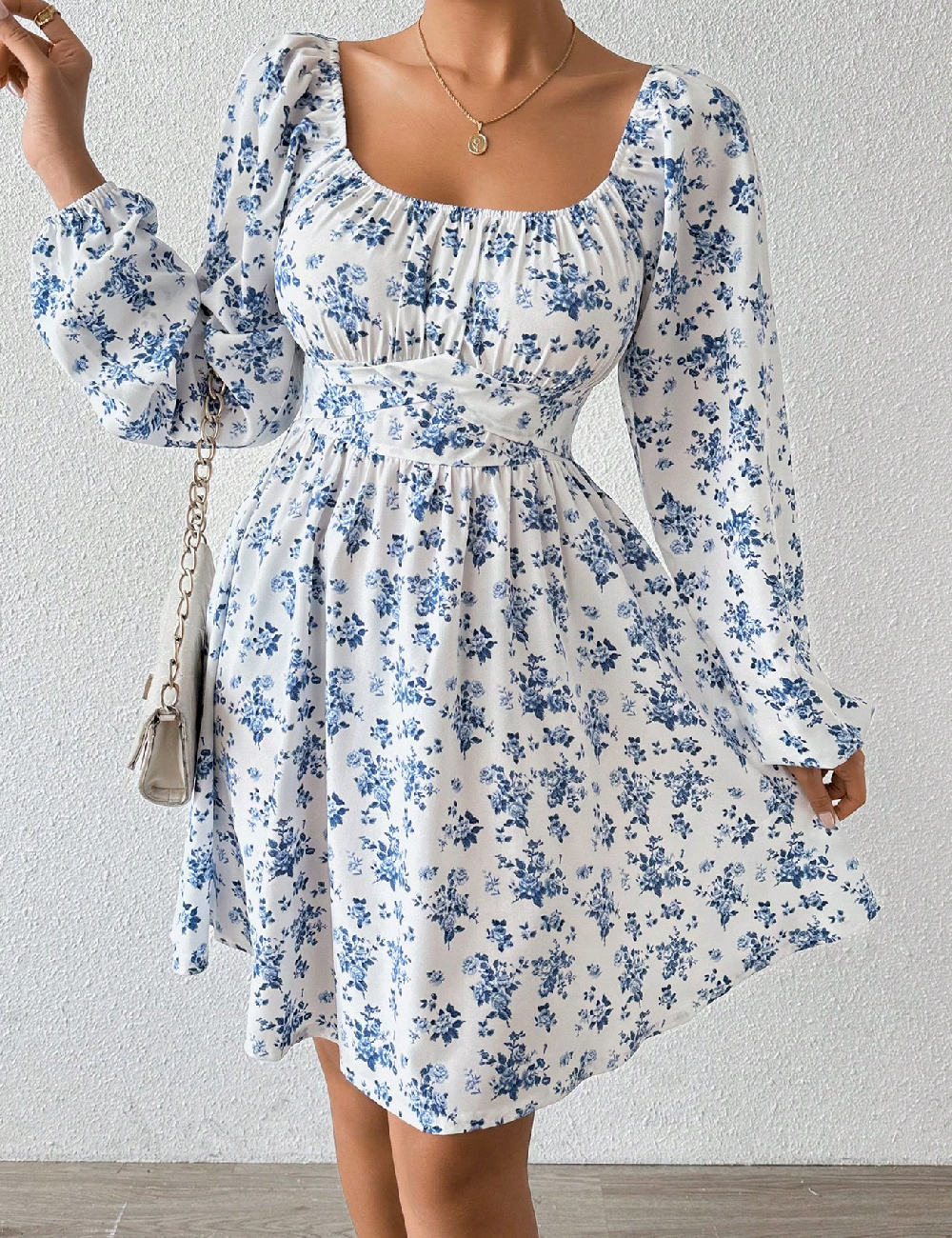 Rochie scurta SHEIN, alb