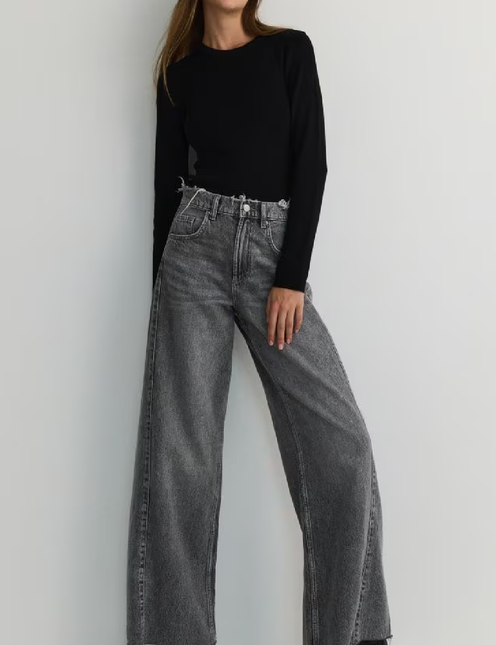 Bluza Reserved, negru - 1 | YEO