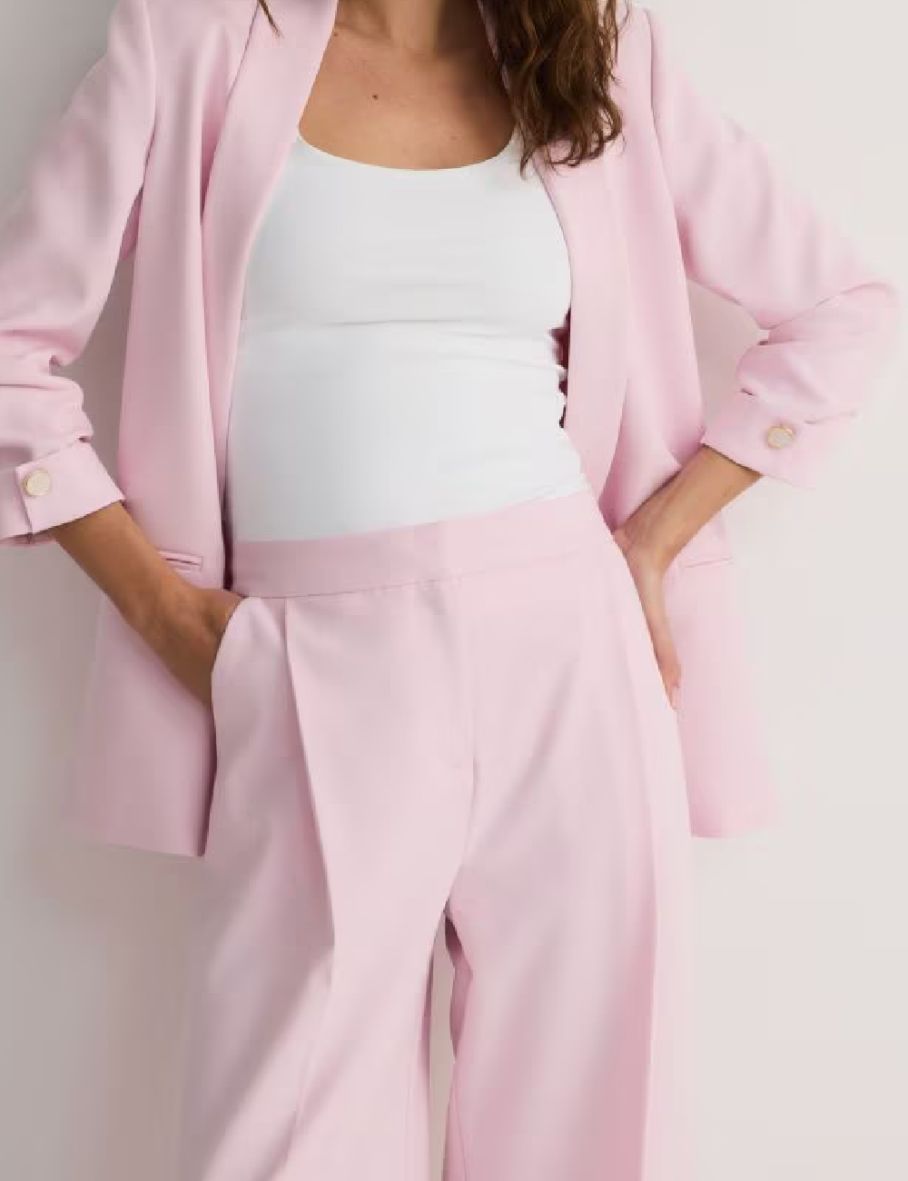 Pantaloni Reserved, roz - 1 | YEO