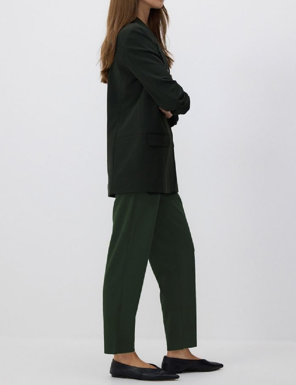 Pantaloni Reserved, verde - 1 | YEO