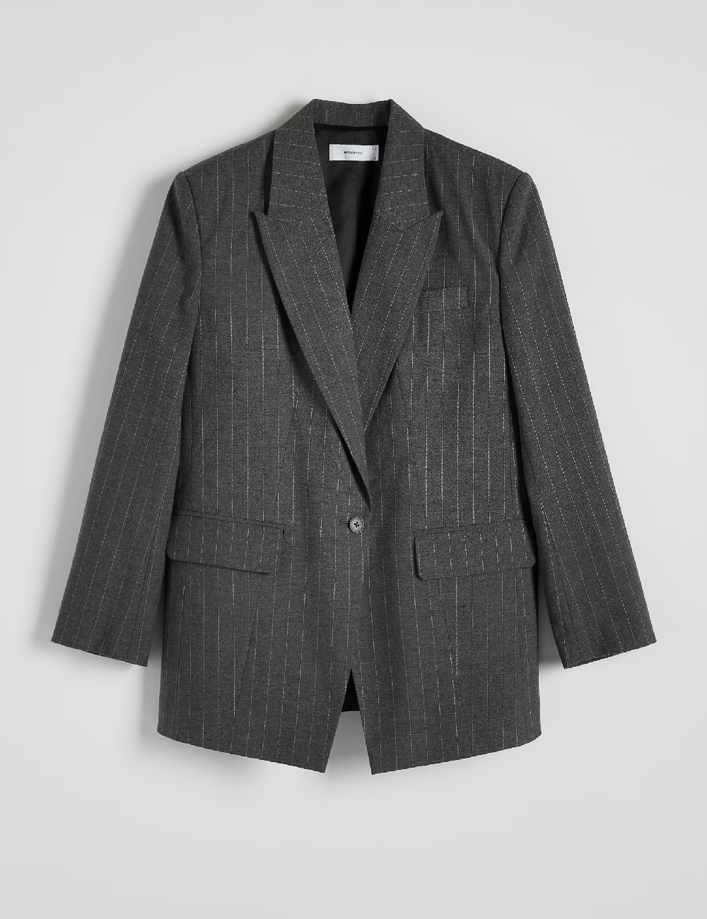 Sacou Oversize Reserved, gri - 1 | YEO