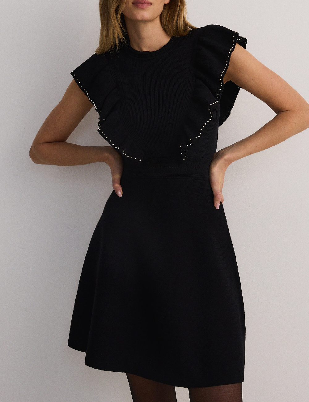 Rochie scurta Reserved, negru