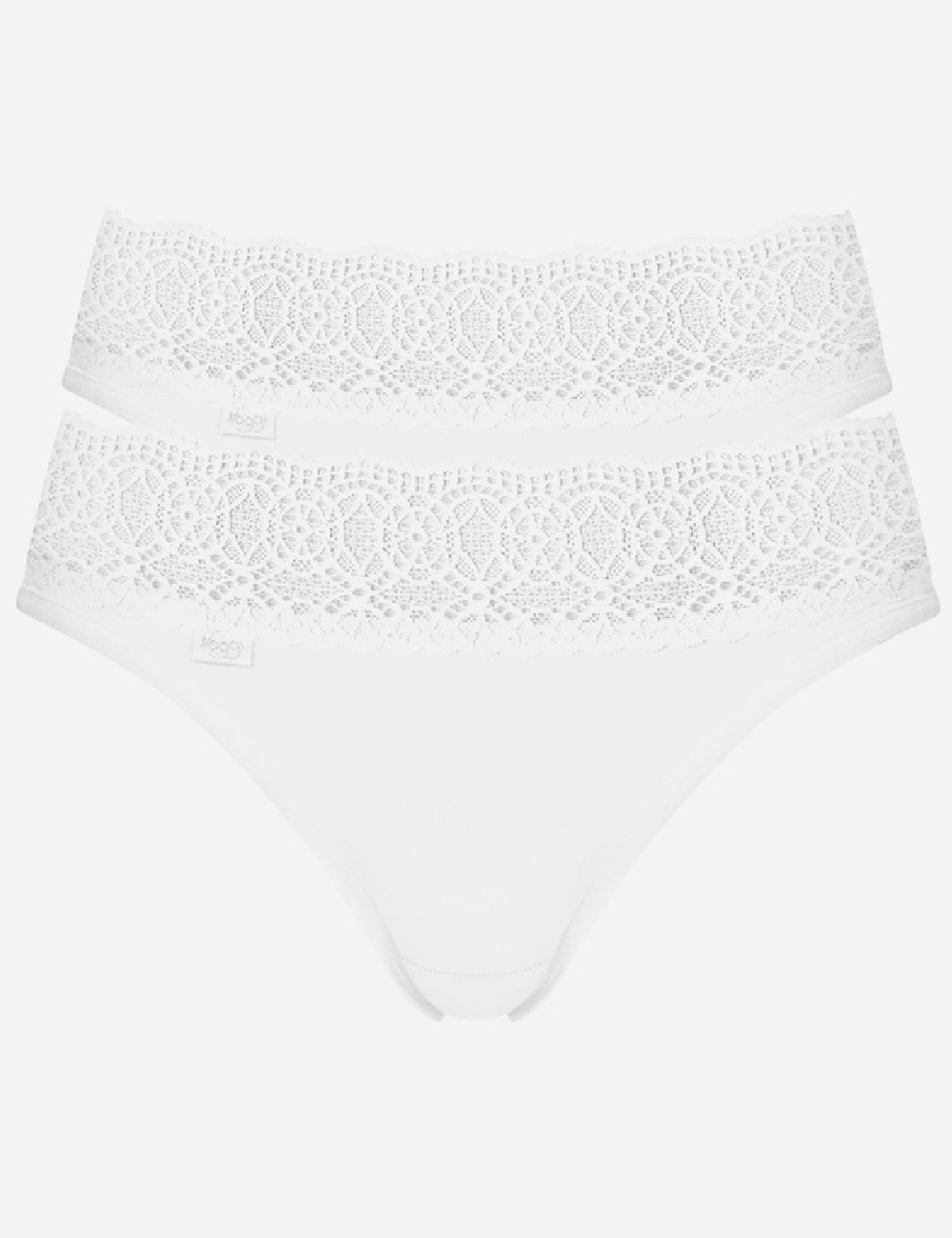 Set chiloti 2 perechi Sloggi by Triumph, alb