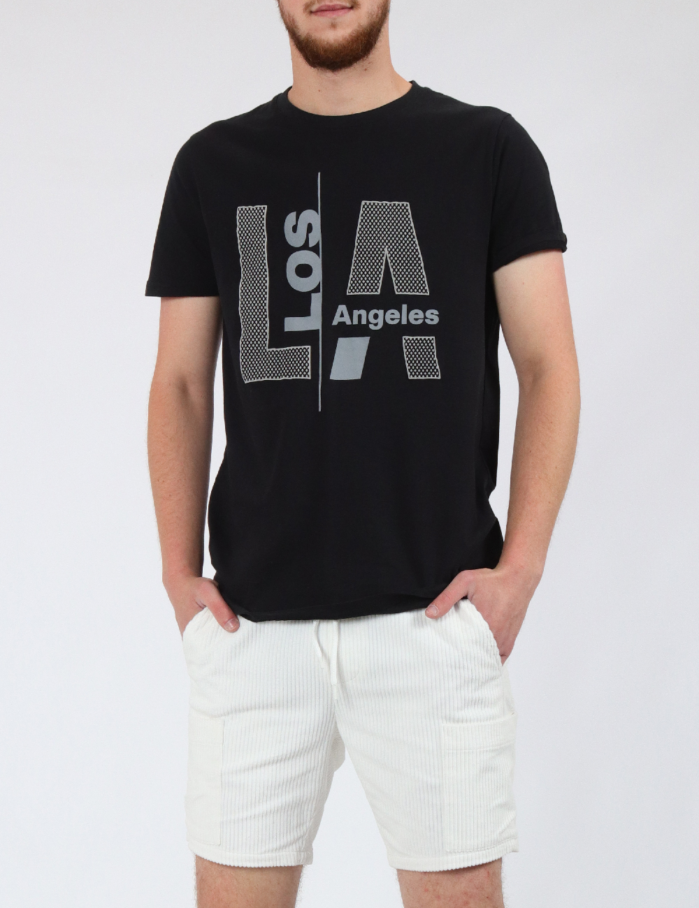 Pantaloni scurti ASOS, alb