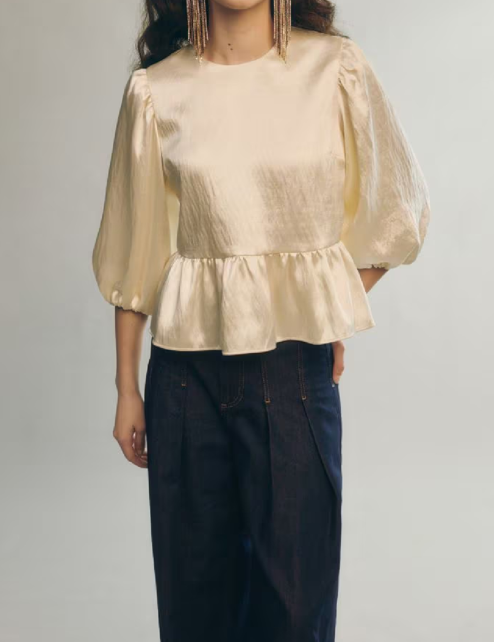 Bluza Reserved, crem - 1 | YEO