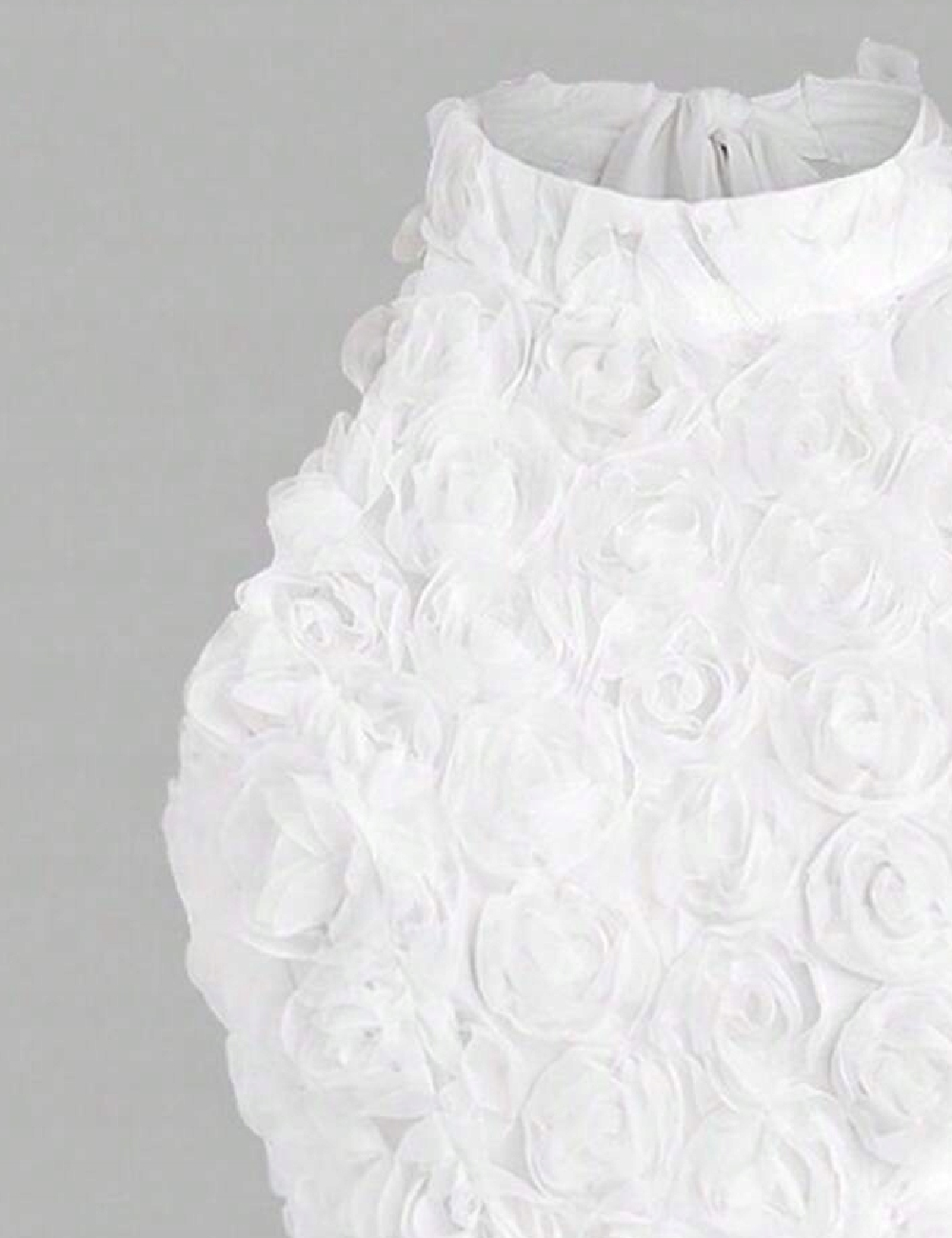 Rochie scurta SHEIN, alb - 1 | YEO