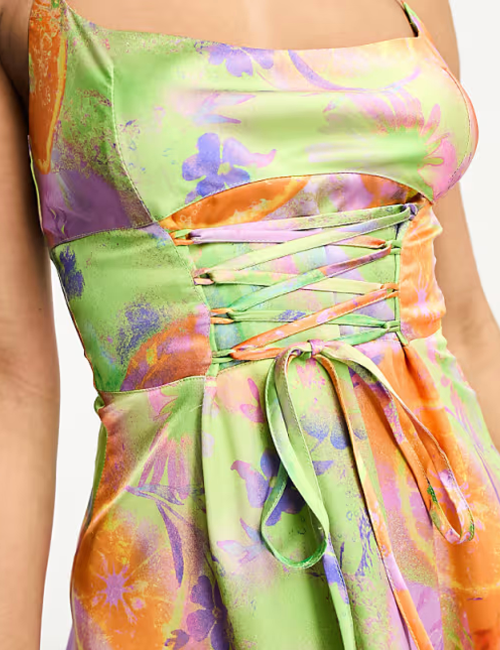 Rochie scurta AsYou, mix culori - 1 | YEO