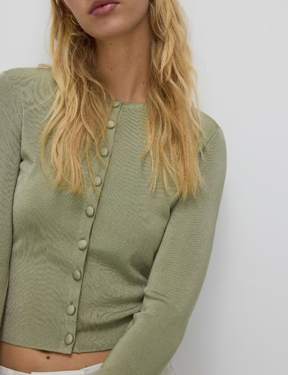 Bluza Reserved, verde - 1 | YEO