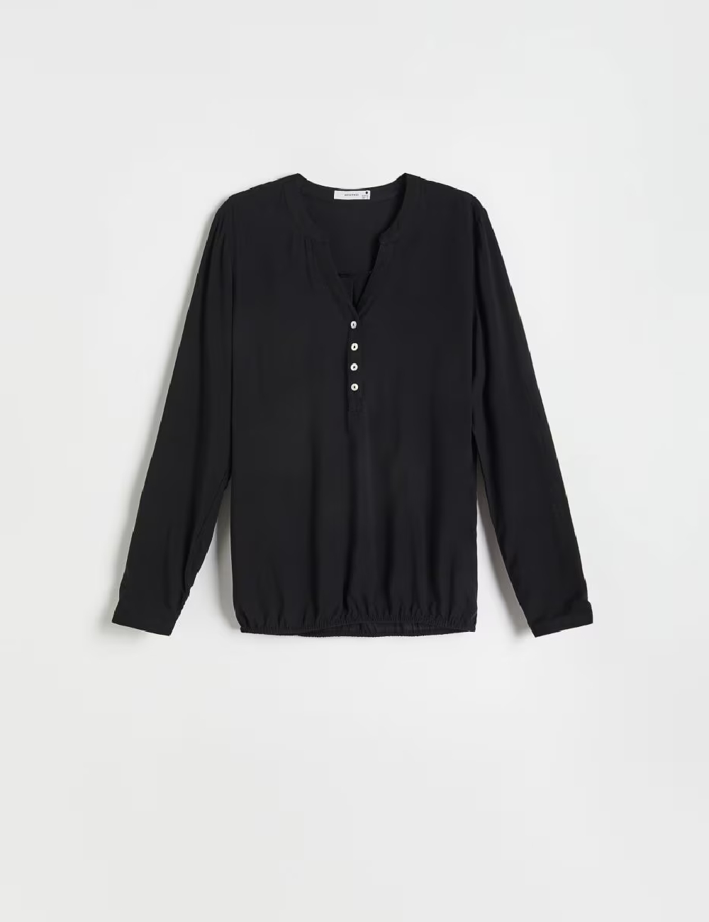 Bluza Reserved, negru - 1 | YEO