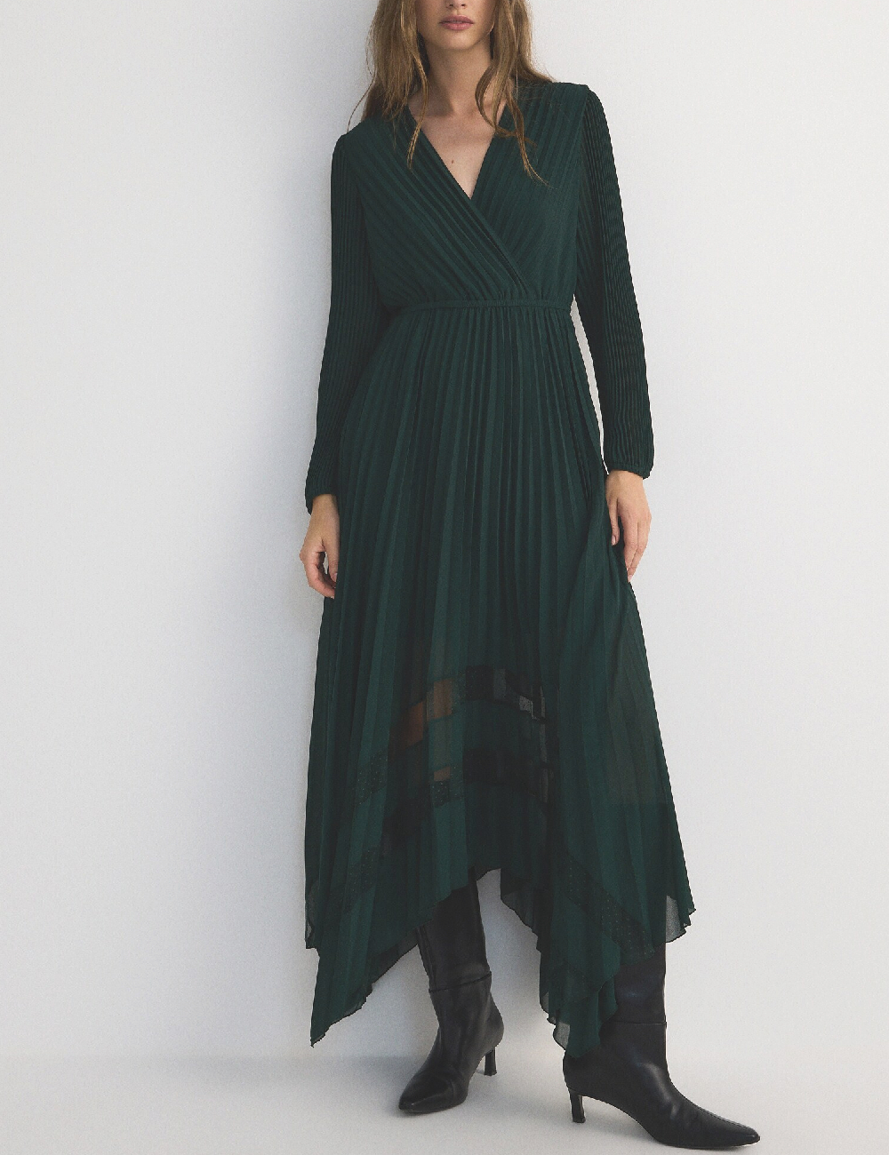Rochie lunga Reserved, verde