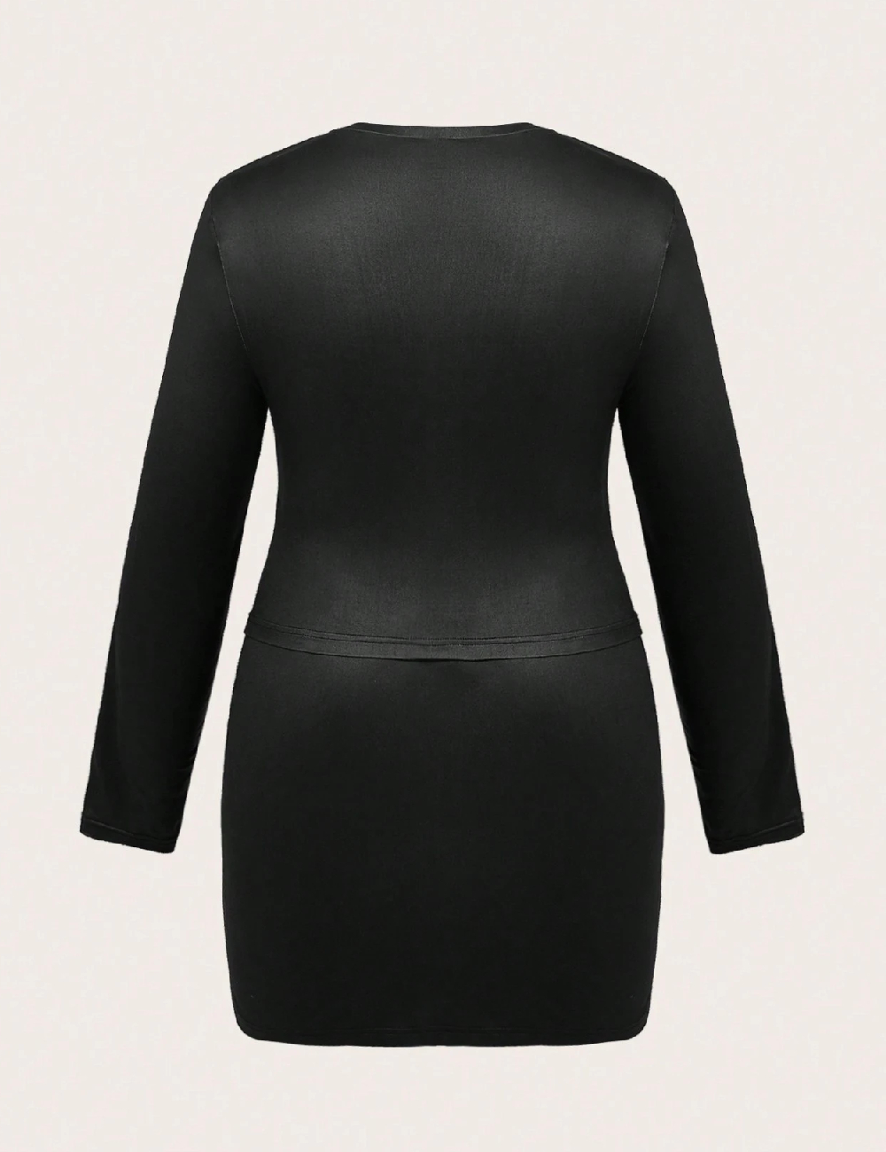 Compleu SHEIN CURVE, negru - 1 | YEO