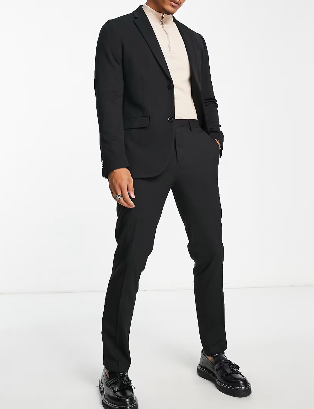 Sacou Topman, negru