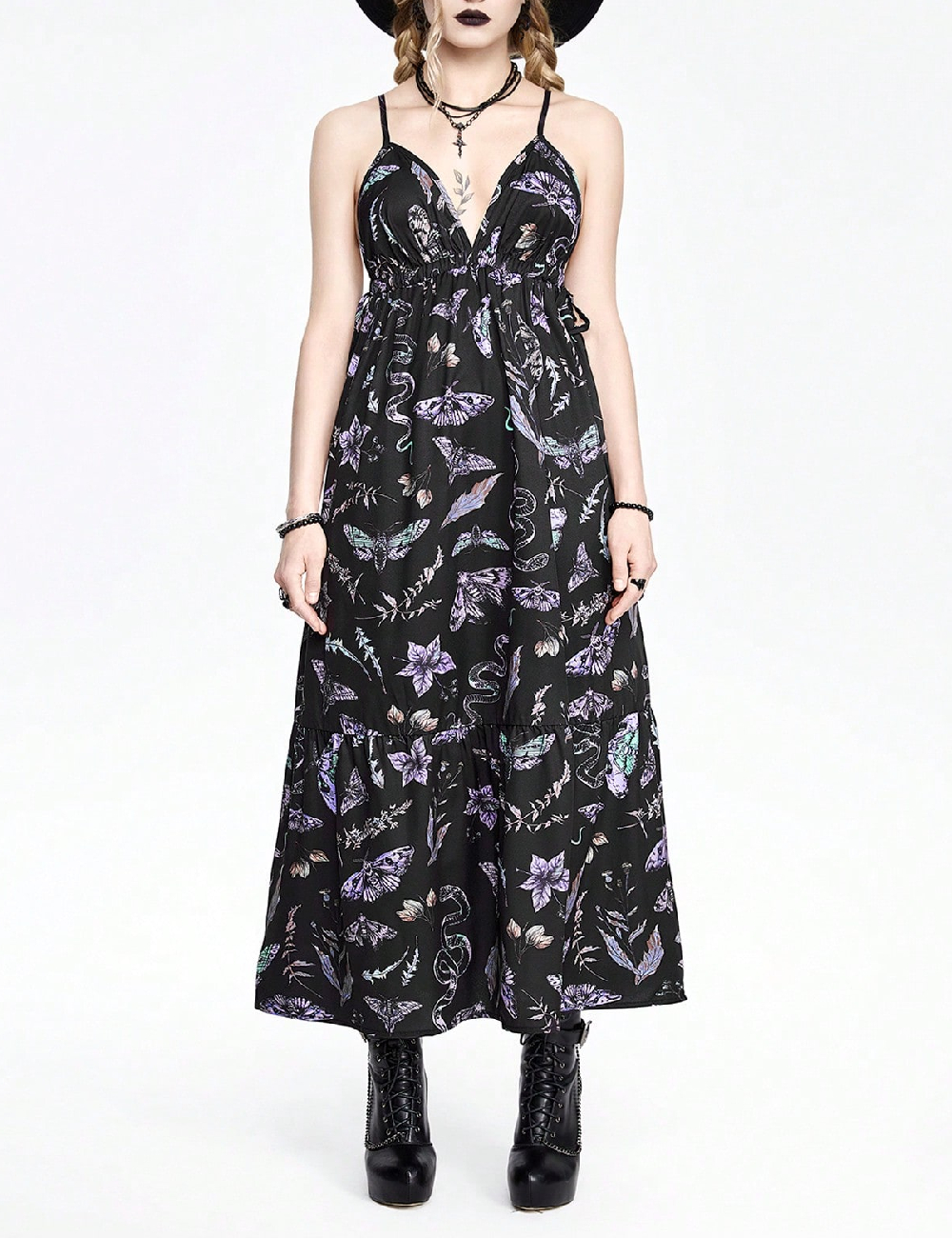 Rochie lunga Romwe, negru