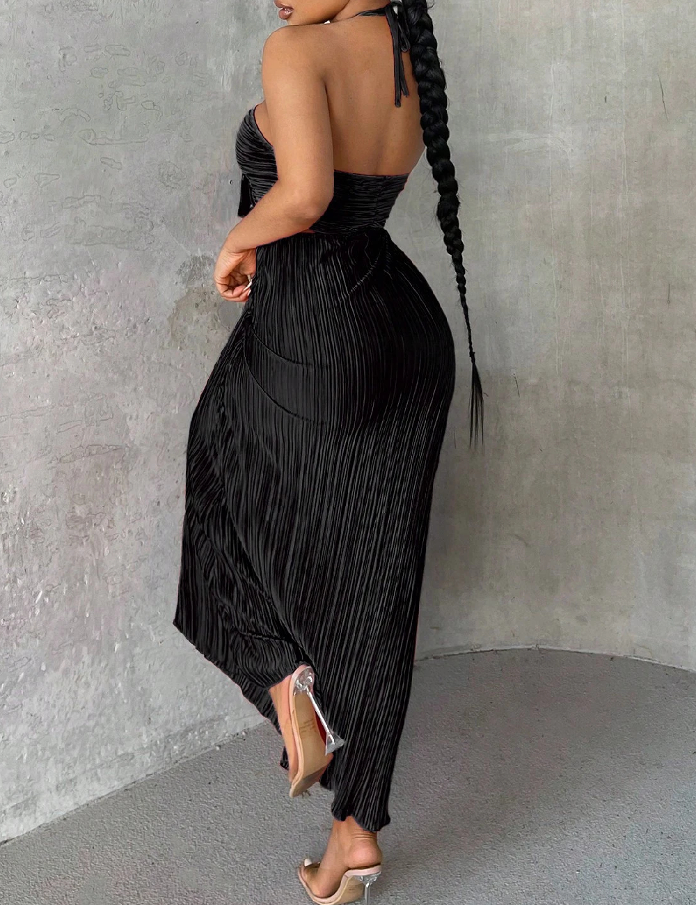 Rochie lunga SHEIN, negru - 1 | YEO