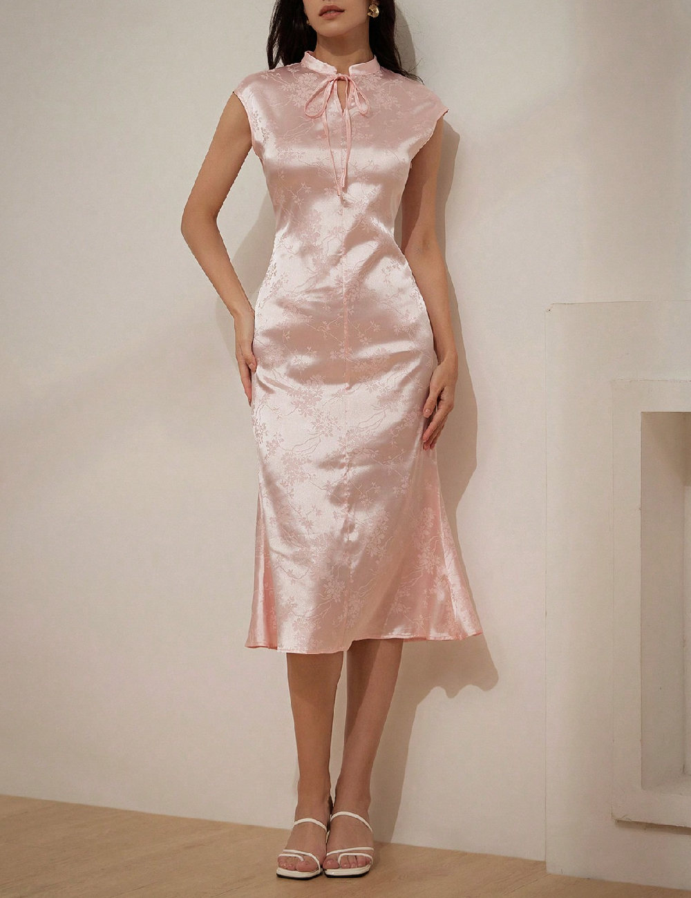 Rochie medie SHEIN, roz