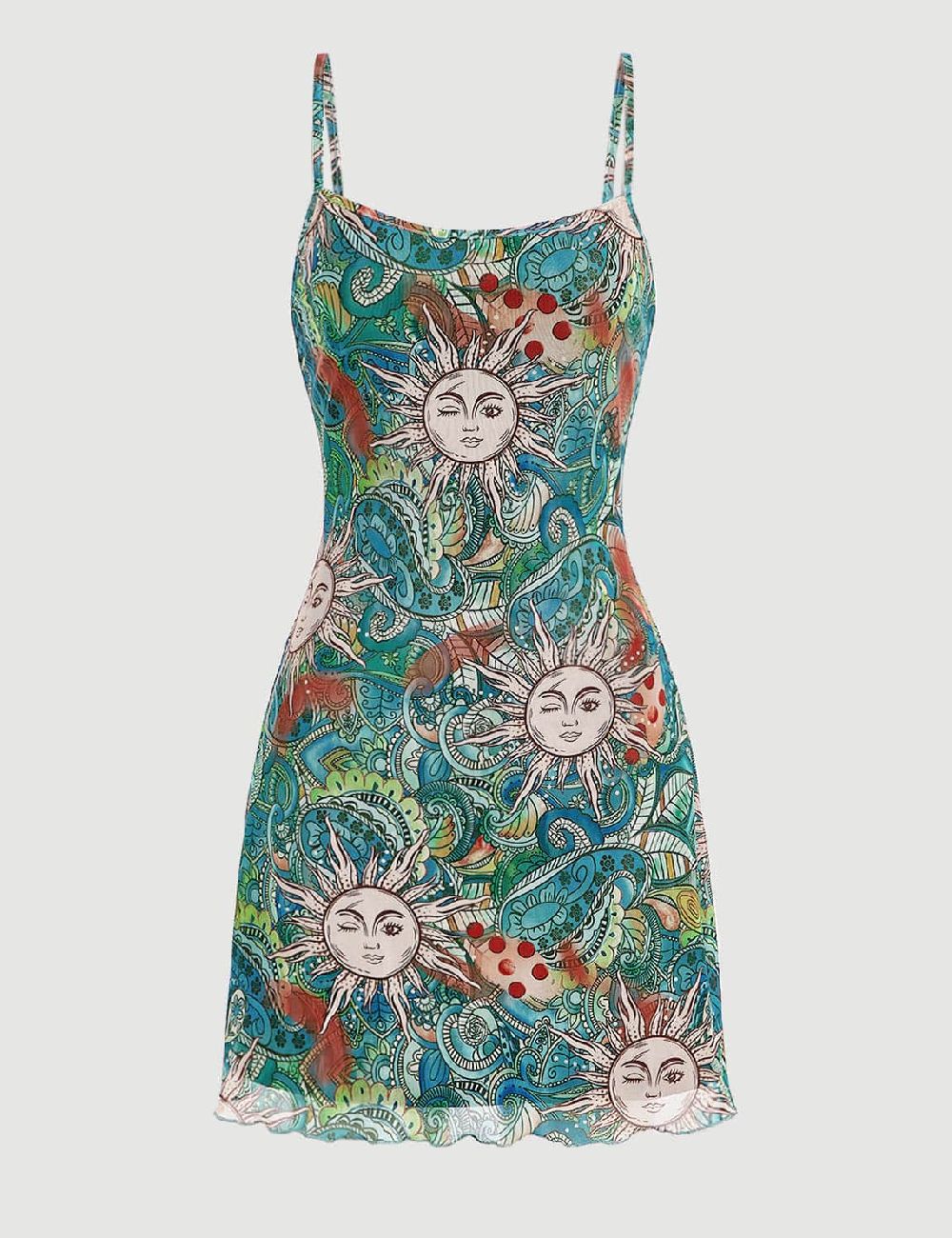 Rochie scurta SHEIN, verde