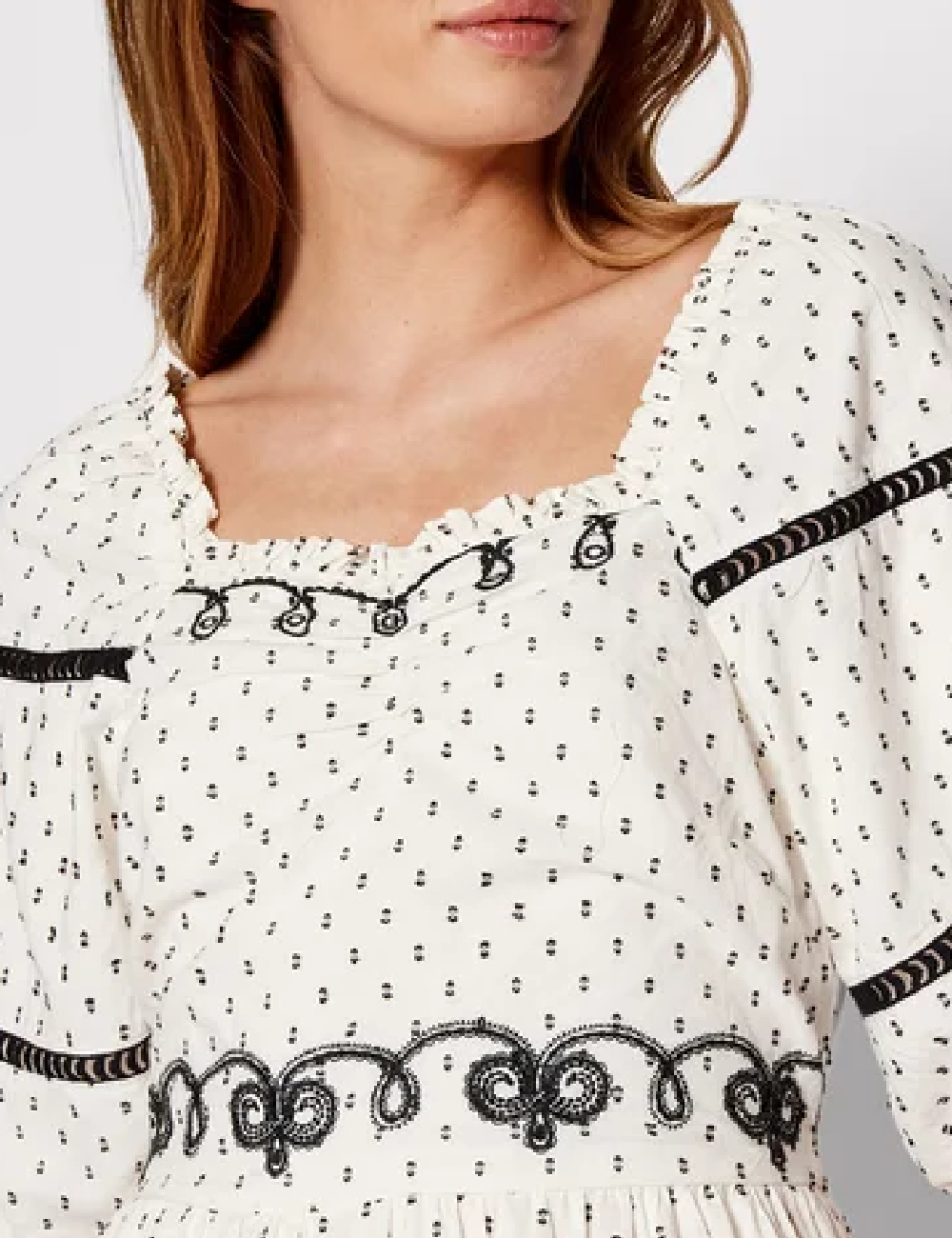 Rochie scurta Y.A.S, alb - 1 | YEO