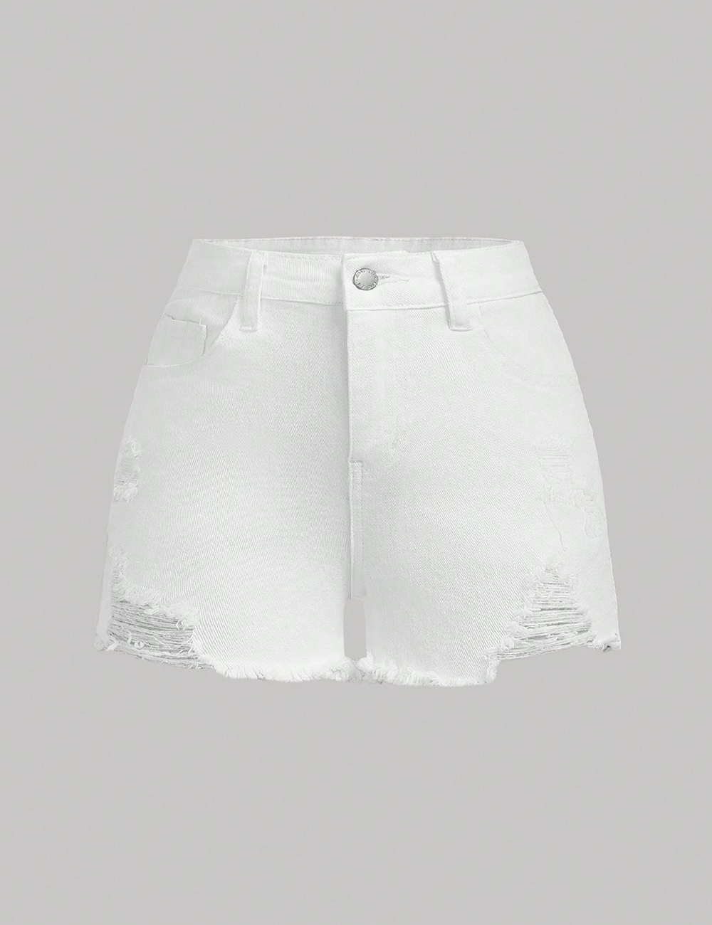 Pantaloni scurti Shein Kids, alb