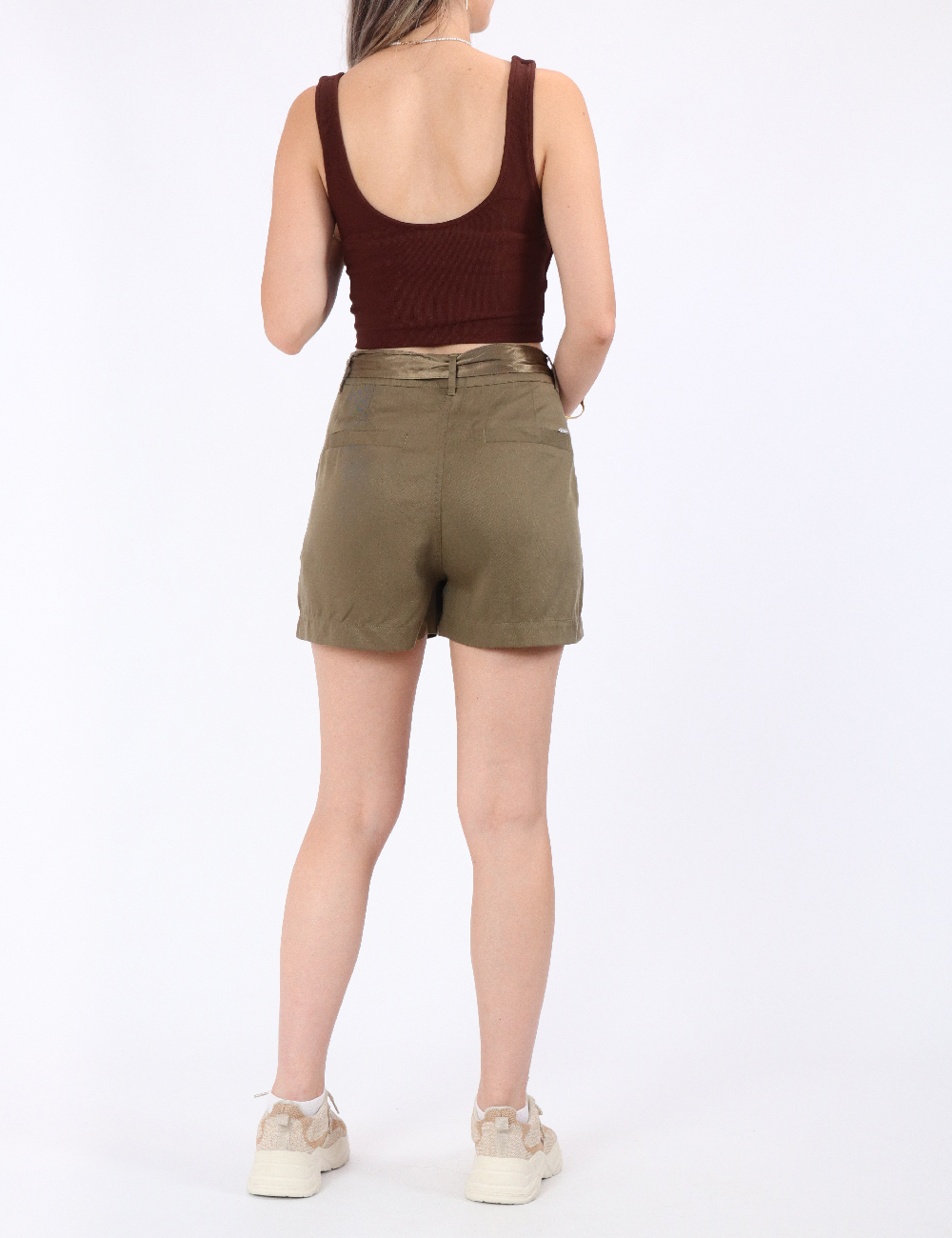 Pantaloni scurti Guess, verde - 1 | YEO